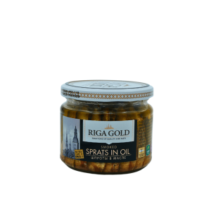 Sardiner i olje fra Riga Gold – 250 g boks