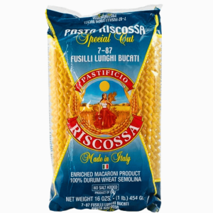 Riscossa Fusilli Lunghi 500g – lang, spiralformet pasta fra Italia