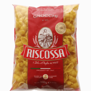 Riscossa Gnocchi 500g – klassisk italiensk pasta i skjellform