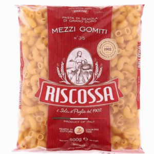 Riscossa Gomiti 500g – albueformet italiensk pasta perfekt til supper og gryter