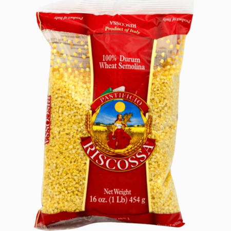 Riscossa Peperini pasta 500g – små, rørformede pastabiter perfekt for supper