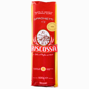 Riscossa Spaghetti nr.2 500g – klassisk italiensk spaghetti av høy kvalitet
