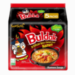 Samyang Hot Chicken Ramen Stew 5x145g – sterk koreansk nudelsuppe med kyllingsmak