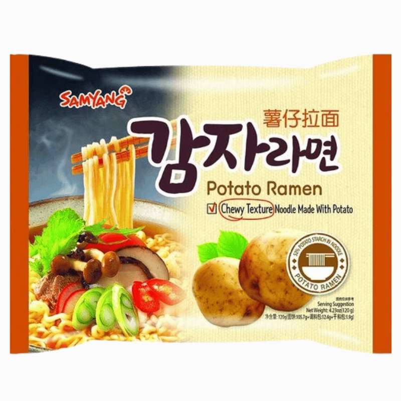 Samyang potetramen 120g – koreanske nudler med potetstivelse