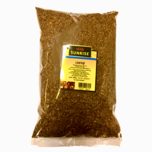 Sunrise Linfrø 1kg – fiberrike og sunne frø for baking, smoothies og frokostblandinger