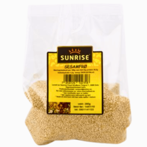 Sunrise sesamfrø 240g – perfekte for baking, salater og asiatiske retter