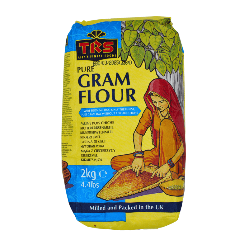 Gram flour (kikertmel) fra TRS – 2 kg pose
