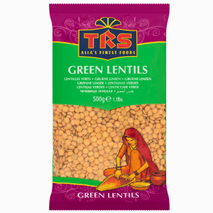 TRS Grønne Linser 500g – rike på fiber og perfekt til salater og gryteretter