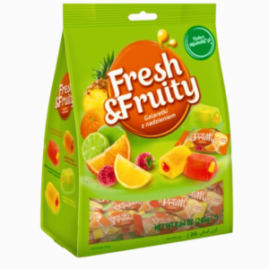Wawel Fresh & Fruity Gelekonfekt 245g – fruktige gelébiter med frisk smak