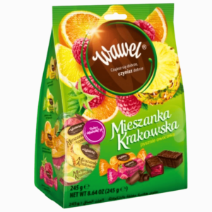Wawel Gelekonfekt Mieszanka 245g – assortert gelékonfekt med fruktsmak