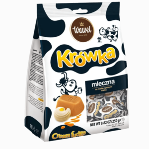 Wawel Krówka Mleczna 250g – klassisk polsk melkekaramell