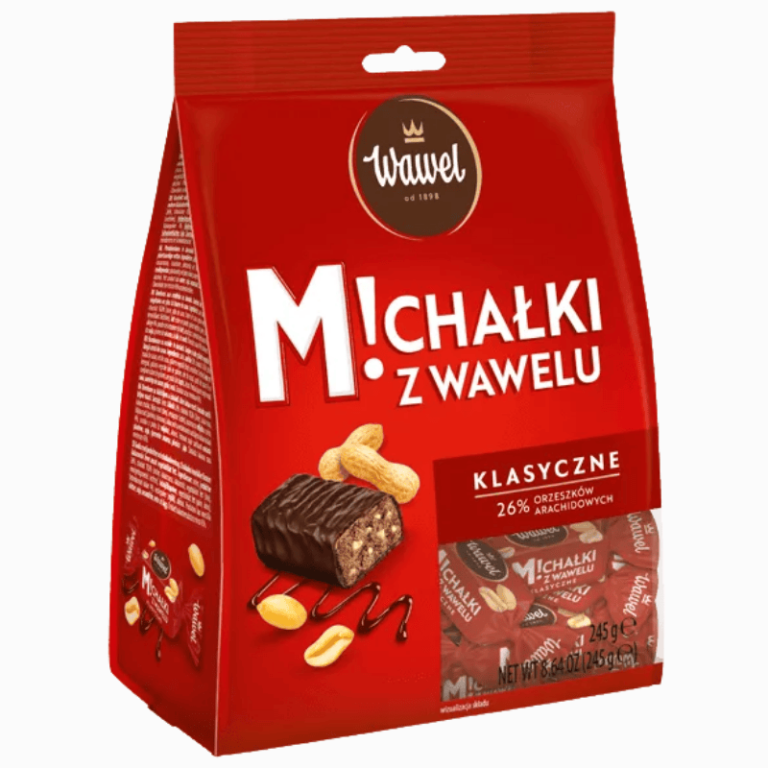 Wawel Michalki Klasyczne 245g – klassiske polske peanøttpraliner