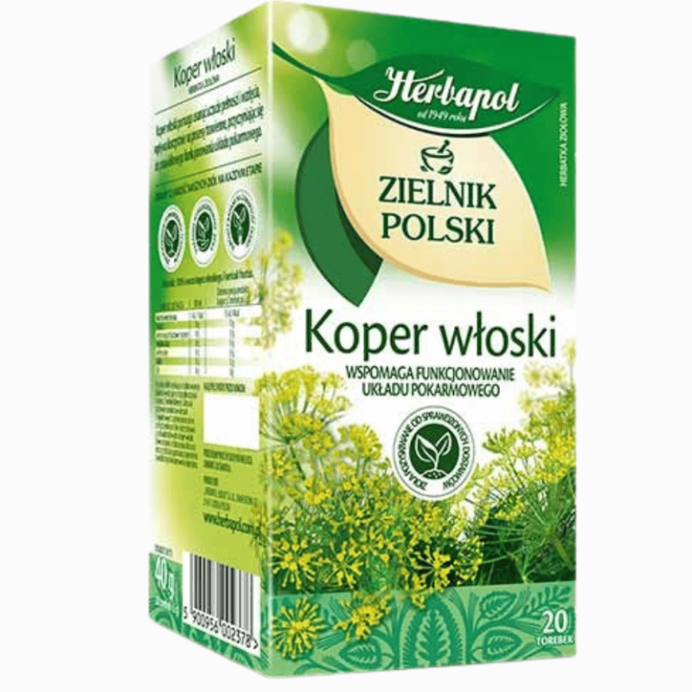 Herbapol fennikel urtete, 20 teposer à 2g
