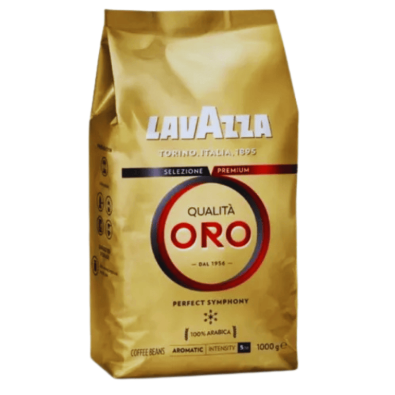 Lavazza Espresso kaffebønner 1kg – mørkbrente italienske bønner for fyldig espresso