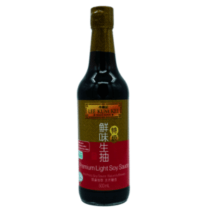 Premium lys soyasaus fra Lee Kum Kee – 500 ml flaske