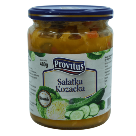 Provitus salatka kozacka 480g – polsk grønnsakssalat