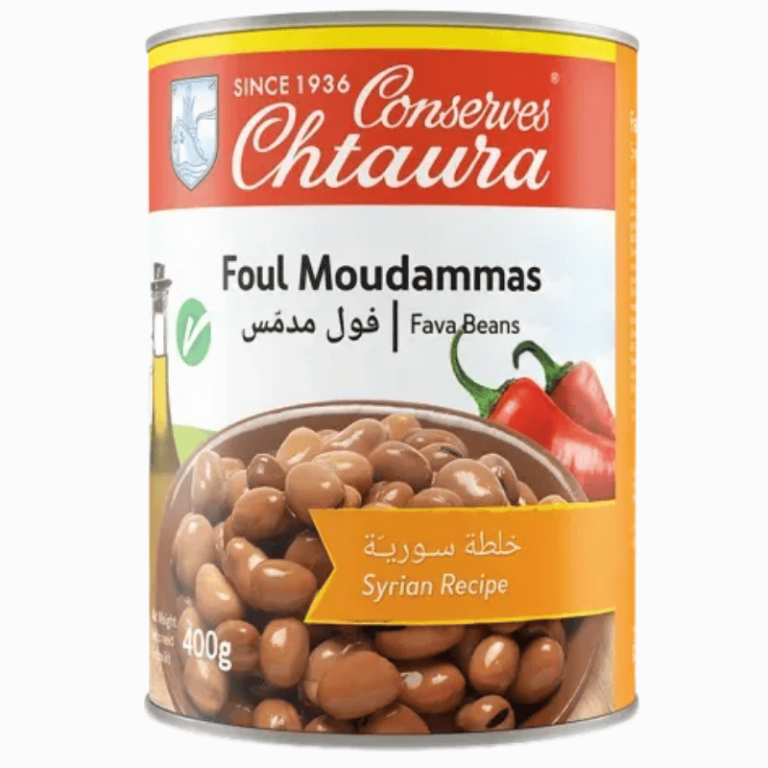Chtaura syrisk Foul Madames med hermetiske favabønner 400g