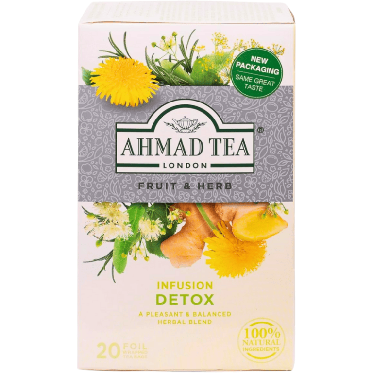 Ahmad Detox urtete – 20 teposer med rensende urter for velvære