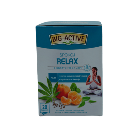BIG ACTIVE Te Relax 30g 20stk – Beroligende urtete for avslapning og velvære