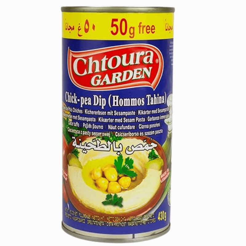 Chtaura hummus tahina 400g – klassisk kikerterdipp med tahini Chtaura hummus tahina 400g – klassisk kikerterdipp med tahini