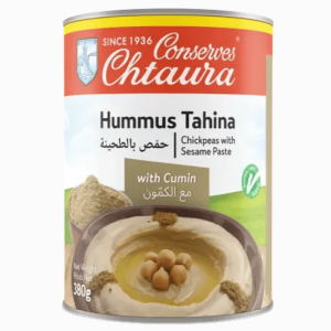 Chtaura hummus med tahini og spisskummen 380g – kremet og smaksrik