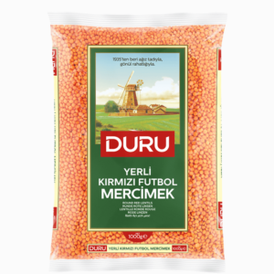 Duru røde linser Futbol 1kg – proteinrike linser for sunne måltider