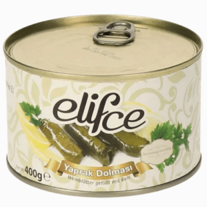 Elifce Vinblader Dolma 400g – fylte vinblader med ris og krydder