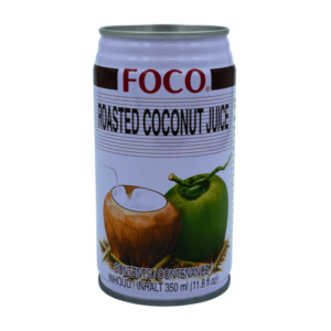 Foco Roasted Coconut Juice i boks 350 ml – tropisk drikk med ristet kokos
