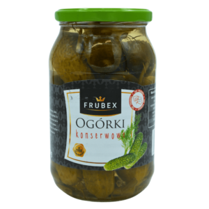 Frubex sylteagurker 860g – sprø og syrlige sylteagurker fra Polen