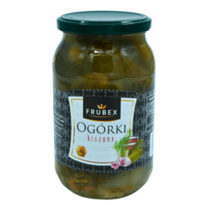 Frubex saltet agurk Kiszone 800g – naturlig fermenterte agurker med rik smak
