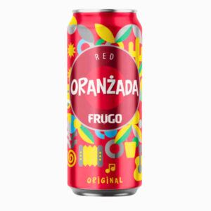 FRUGO Red fruktdrikk i metallboks, 500 ml