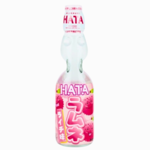 Hata Kosen Ramune Lychee 200ml – Forfriskende japansk brus med søt litchismak