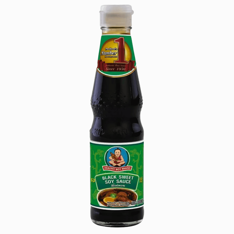Søt soyasaus H.B Black 400 g – mørk, rik og smakfull asiatisk saus