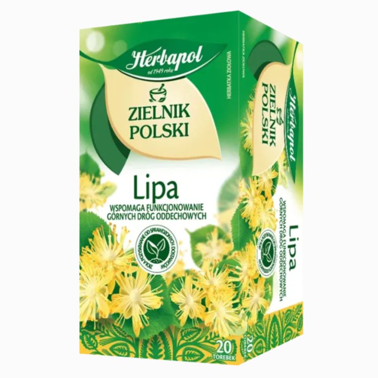Herbapol lindeblomst urtete, 20 teposer à 1,2g