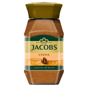Jacobs Cronat Gold Crema Instant Coffee 200g – fyldig og aromatisk frysetørret kaffe