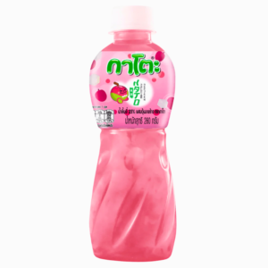 Kato litchijuice med nata de coco – tropisk fruktdrikk 320 ml