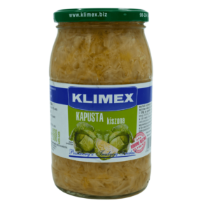 Klimex surkål kiszone 860 g – tradisjonell polsk fermentert kål