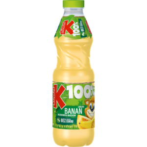 Kubus banan- og ferskenjuice 850 ml – fruktig og sunn juiceblanding