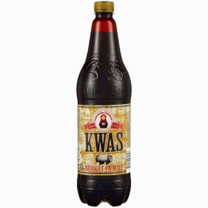 Litauisk brygget kvass 1L – tradisjonell maltdrikk med naturlig gjæring