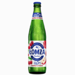 Lomza eple- og kirsebærdrikk uten alkohol 500 ml – forfriskende fruktdrikk med ølpreg