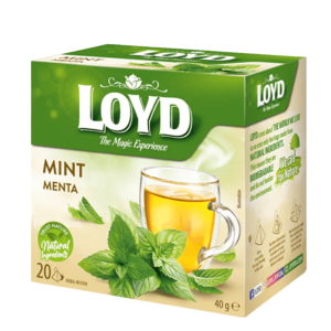 Loyd urtete med mynte – 20 teposer for en frisk og aromatisk smak