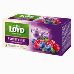 Fruktte med skogsbær fra Loyd, 20 teposer