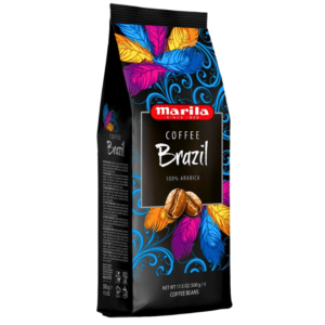 Marila Mokate kaffebønner Brazil 500g – fyldige brasilianske bønner med nøtteaktig smak og lav syrlighet