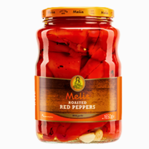Melis grillet paprika 1700 ml – flammegrillet paprika på glass