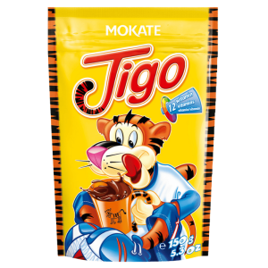 Mokate Cocoa Drink Tigo 150g – Kremet kakao med en rik og fyldig sjokoladesmak
