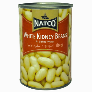 Natco hvite kidneybønner 400g – klare til bruk og næringsrike