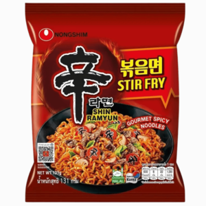 Nongshim Stir-Fry Ramyun 131g – smakfull koreansk stekt nudelrett