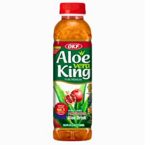 OKF Aloe Vera med granateple 500ml – Frisk og naturlig aloe vera-drikke