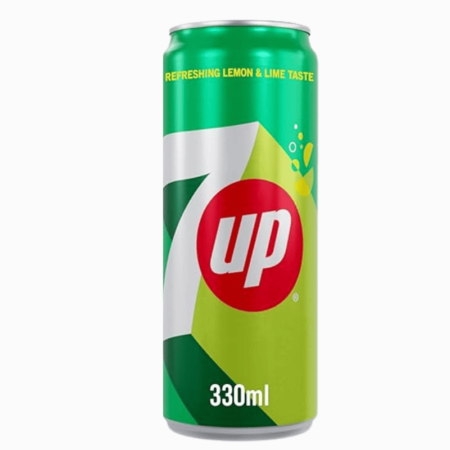 Pepsi 7UP Carbonated 330ml – Kullsyreholdig brus med frisk smak av cola og sitrus