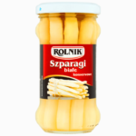 Rolnik hvite asparges i glass 580 ml – delikat og klar til servering